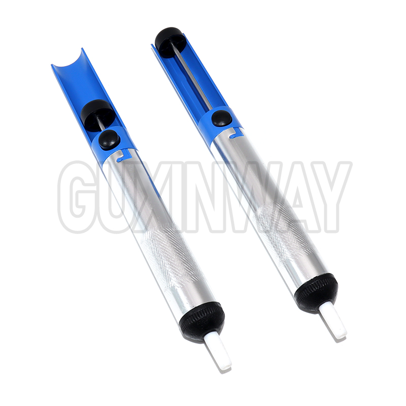 Desoldering Pump Solder - アルミ製はんだ吸い取りポンプツール、はんだ吸い取り器、はんだ吸い取りペン、青色真空はんだごて、はんだ吸い取り器