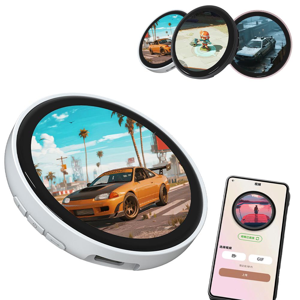 Diy Electronics Videos - スマート電子ディスプレイ画面 カスタムDIYスクリーン 電子画像・動画再生 展示用 Bluetoothスマートエレクトロニクス