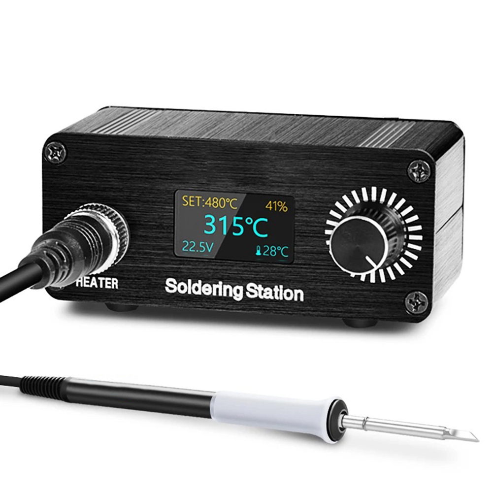Diy Soldering Station No Electronics - デジタル T12 はんだステーション温度調節可能 72 ワット出力電源なしエレクトロニクス DIY