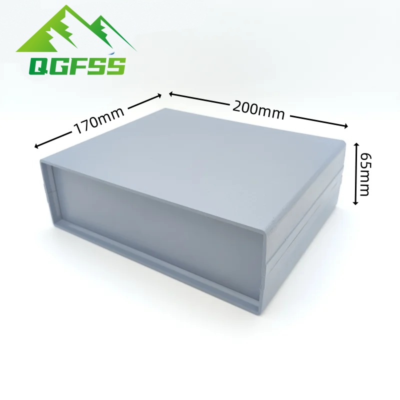 Diy Enclosure For Electronics - 電子プロジェクト用PCBジャンクションボックス,プラスチックボックス,ネジ付きDIYワイヤ接続ボックス,200x170x65mm, 1個