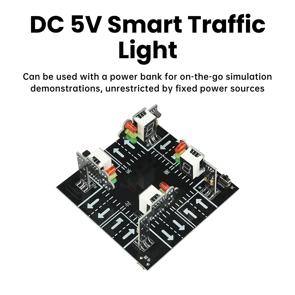 Diy Electronics Kits For Adults - サウンド付き信号機シミュレーターキット 点滅ライト DIY はんだ付け練習キット STEM 電子プロジェクト