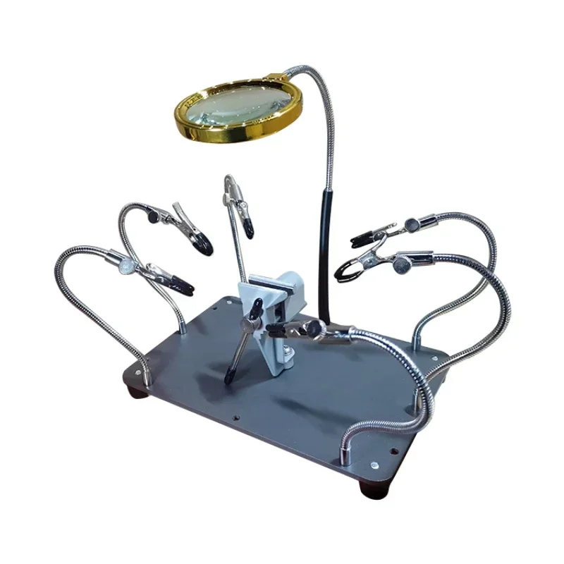 Diy Soldering Station No Electronics - 固定工具、溶接バイス、ユニバーサルシェルフ、はんだ付けステーション、多機能電子機器メンテナンス用補助ツール