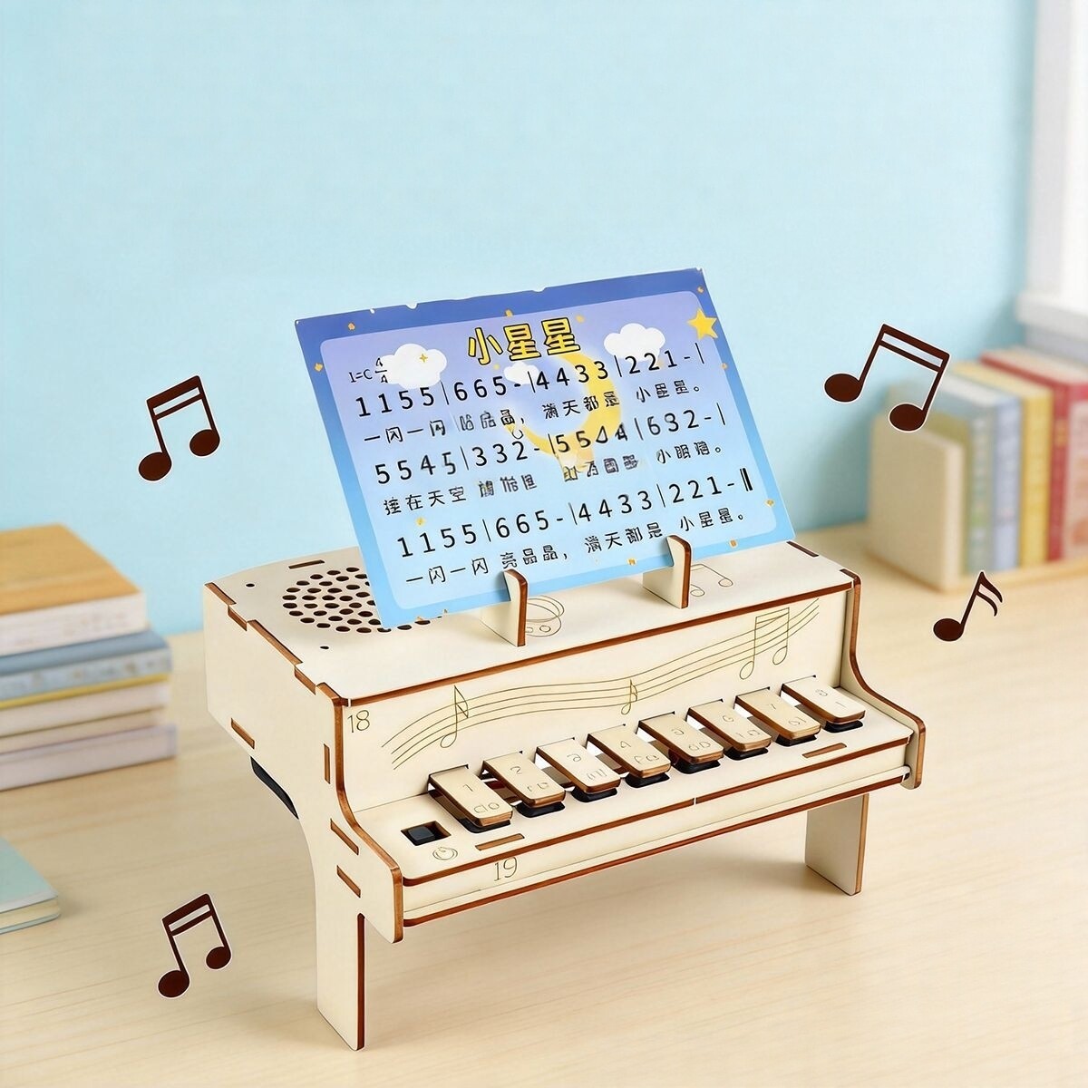 Diy Electronics Kits For Adults - DIY 木製電子ピアノモデル STEM 組み立てキット物理学音響実験教育教材大人の学習のため