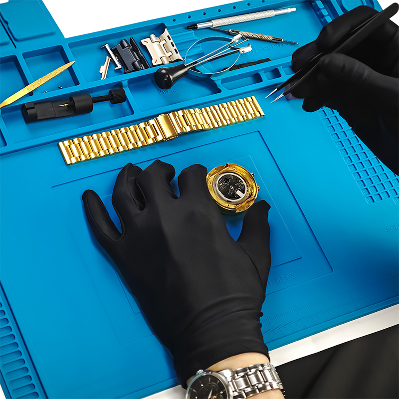 Diy Electronics Workbench - デジタル機器修理用シリコン作業台、携帯電話修理用断熱パッド、時計修理用シリコンマット
