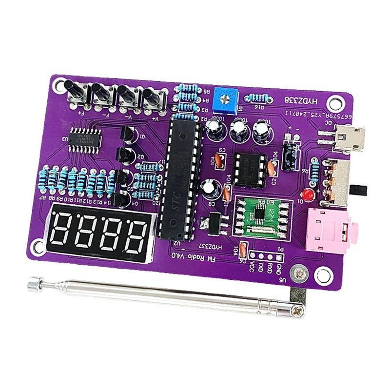 デュアルチャンネル FM ラジオ DIY 組み立てキット デ - Diy Electronics Kits For Adults のレビューと価格