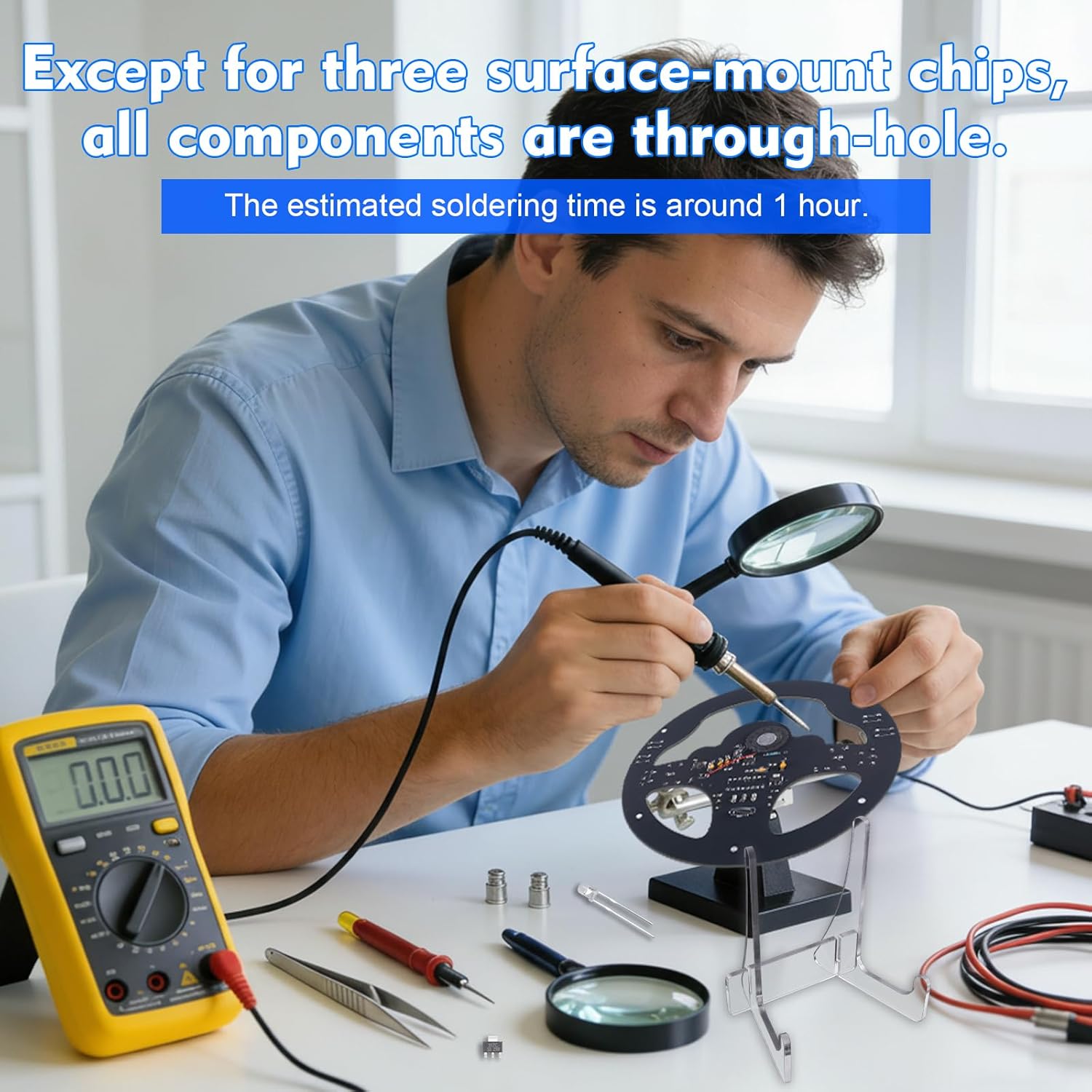車のステアリングホイールDIYはんだ付けキットインタラクティ - Diy Electronics Kits For Adults のレビューと価格
