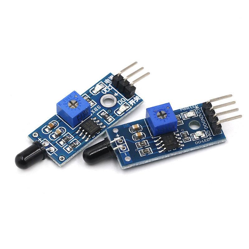 3 4 ワイヤー IR 火炎検出センサーモジュール Smar - Useful Diy Electronics Projects のレビューと価格