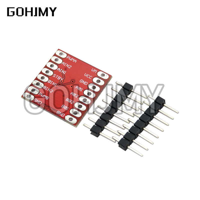 TB6612 DRV8833 デュアルモータードライバー 1 - L298N Motor Driver のレビューと価格
