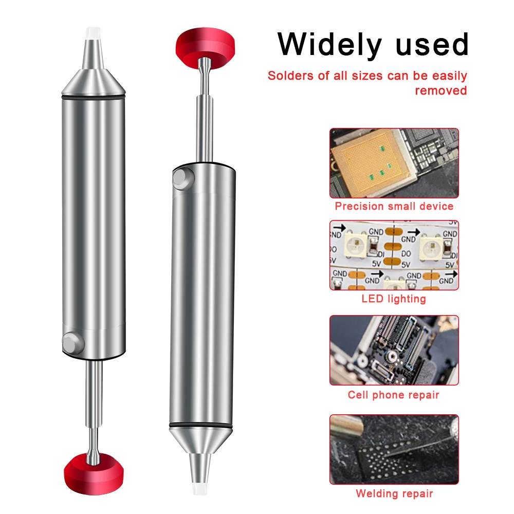 アルミ製強力はんだ吸取器、はんだ吸取ガン、はんだ吸取ペン、真 - Desoldering Pump Solder のレビューと価格