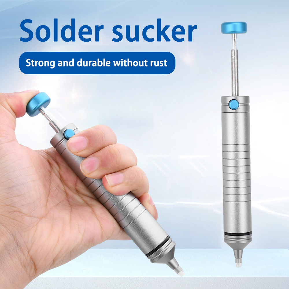 手動真空はんだ吸引ポンプ 350 ° C耐熱はんだ吸盤170 - Desoldering Pump Solder のレビューと価格