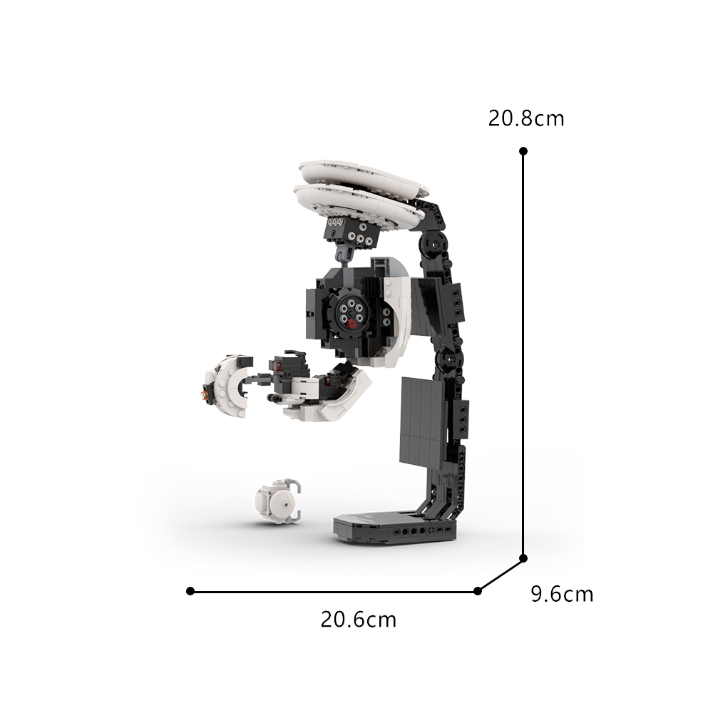 MOC GLaDOS AIロボット組み立てセット、科学テスト - Diy Electronics Kits For Adults のレビューと価格