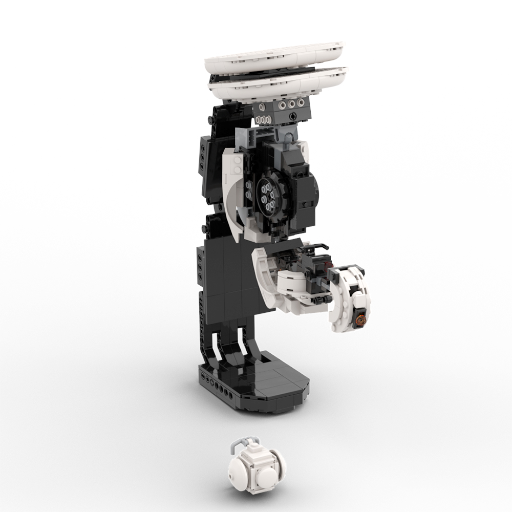 MOC GLaDOS AIロボット組み立てセット、科学テスト - Diy Electronics Kits For Adults のレビューと価格