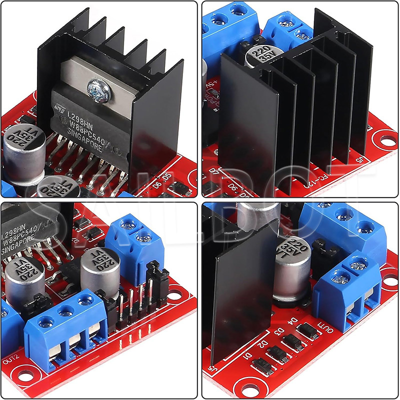 1/5/10 個 L298N DC モータードライバー MX - L298N Motor Driver のレビューと価格