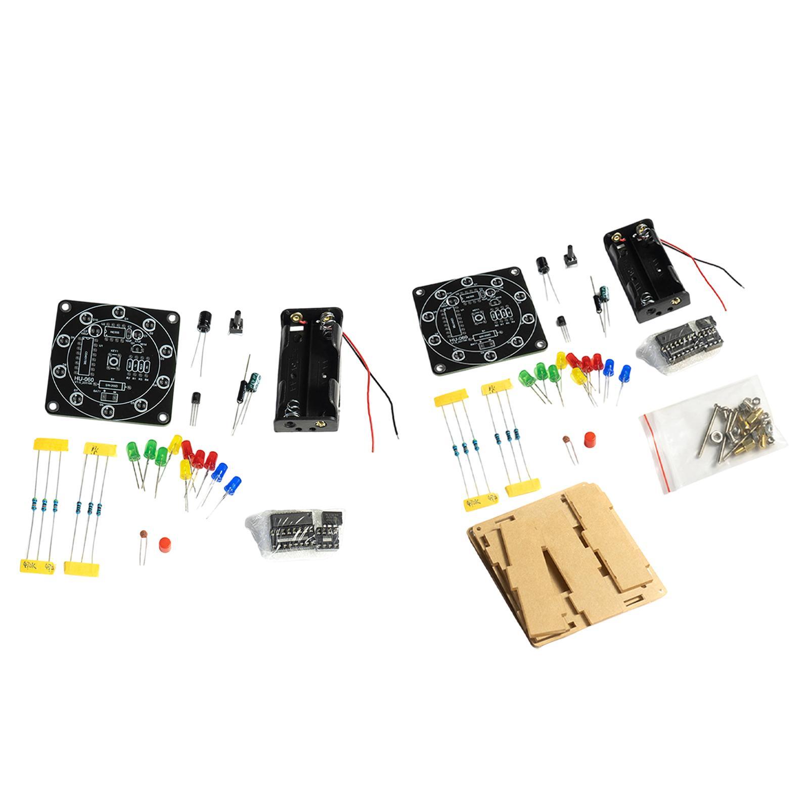 DIY 電子ラッキーフォーチュンホイールキット Ne555  - Diy Electronics Kits For Adults のレビューと価格