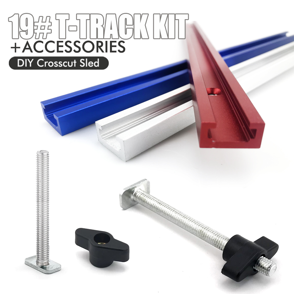 木工19 #   Tトラックキットとアクセサリー アルミ製T - Diy Electronics Workbench のレビューと価格