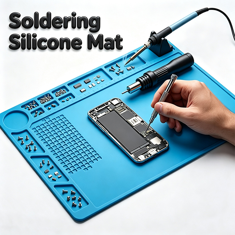 シリコン修理マット 熱断熱 はんだ付けステーションパッド 回 - Diy Soldering Station No Electronics のレビューと価格