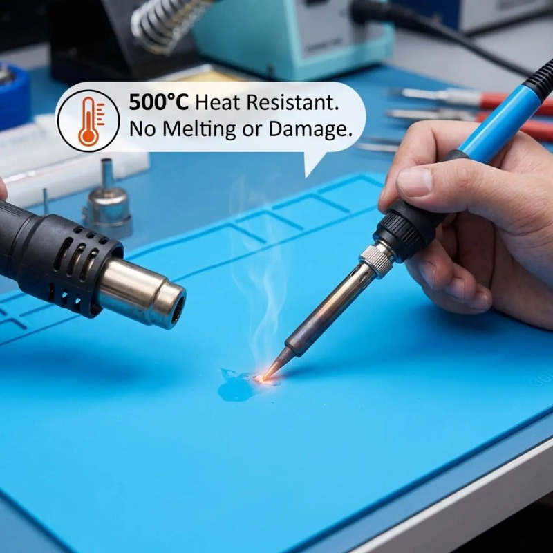 シリコン修理マット 熱断熱 はんだ付けステーションパッド 回 - Diy Soldering Station No Electronics のレビューと価格