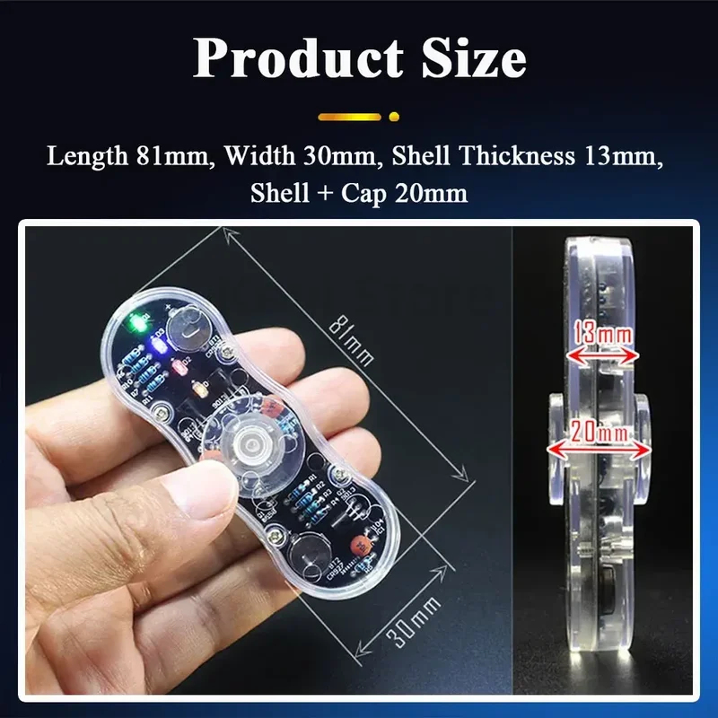 STEM DIY はんだ付けトレーニングキット LED 指先 - Diy Electronics Videos のレビューと価格