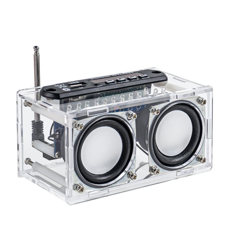 A60F-ラジオデュアルチャンネルBluetoothスピーカ - Diy Electronics Cleaner のレビューと価格