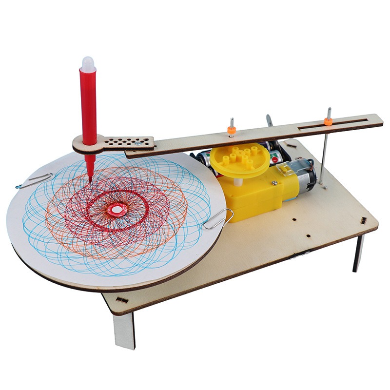 DIY 木製電動プロッター描画ロボット クリエイティブ ST - Diy Electronics Kits For Adults のレビューと価格