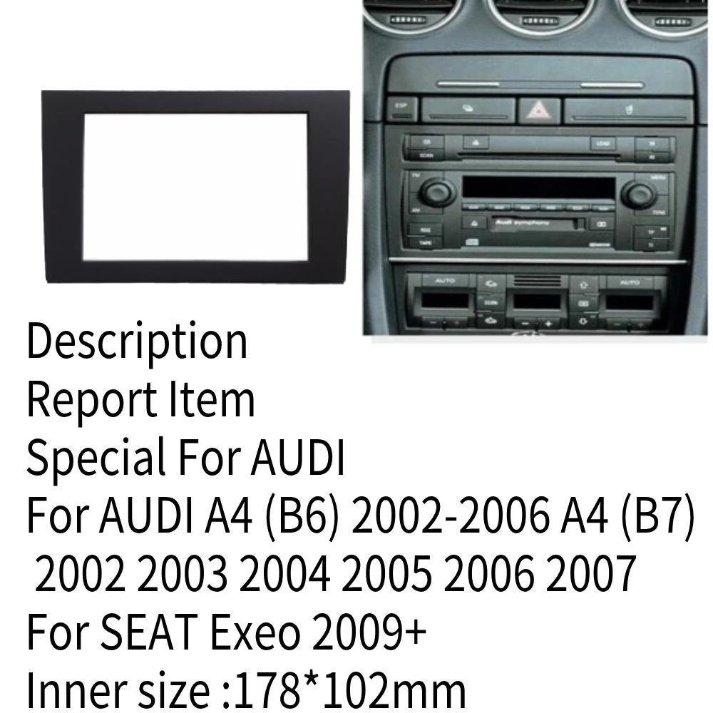 アウディ用日焼け止めカーラジオ,a4,b6,2002-200 - Diy Electronics Radio のレビューと価格