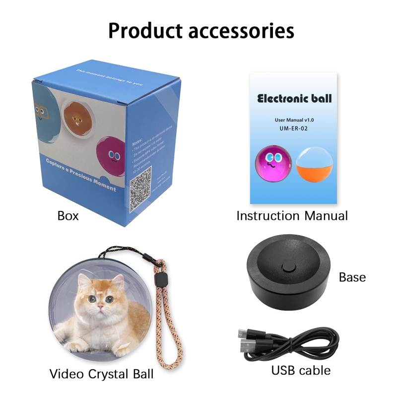 WiFi 3Dクリスタルボール カスタム写真アルバム DIY - Diy Electronics Videos のレビューと価格