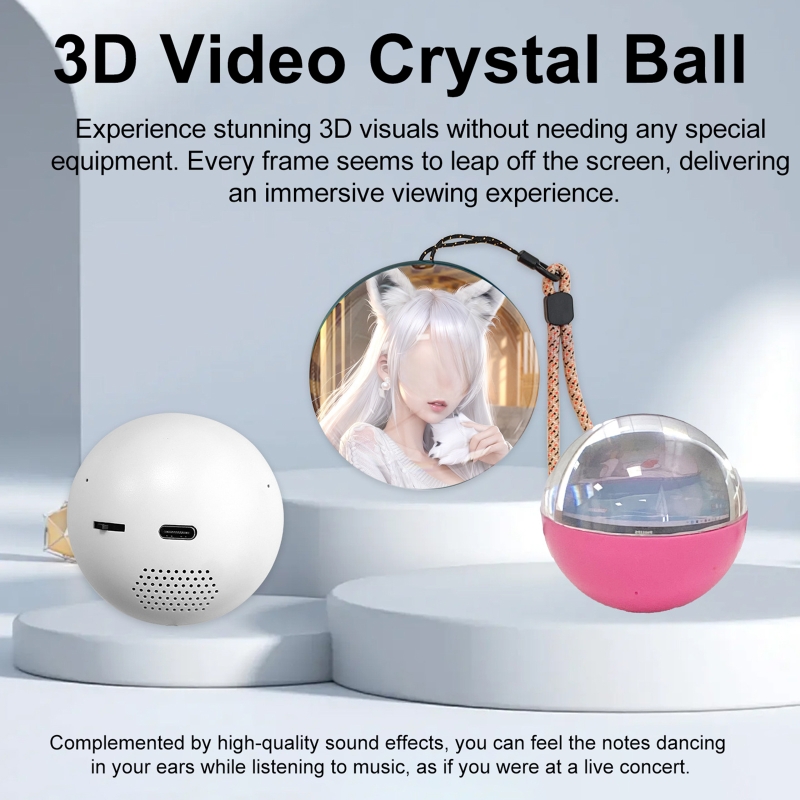WiFi 3Dクリスタルボール カスタム写真アルバム DIY - Diy Electronics Videos のレビューと価格