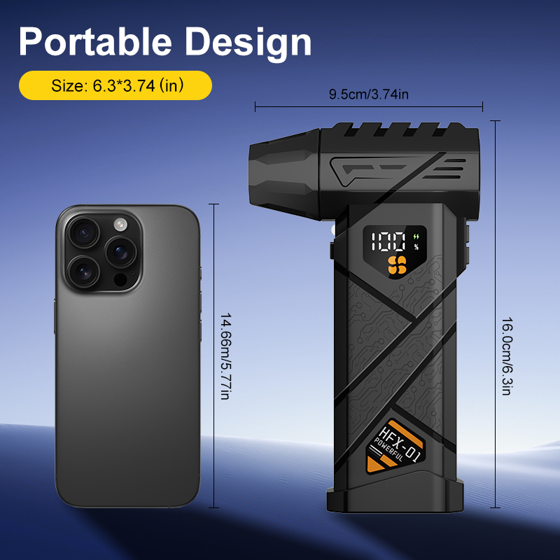 ポータブルターボファンブロワー、コードレス電動エアクリーナー - Diy Electronics Cleaner のレビューと価格