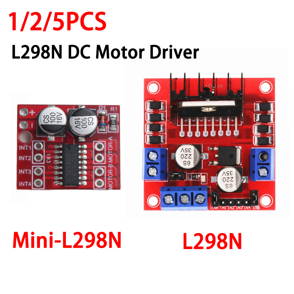 1-5 個 L298N ドライバーボードモジュールステッピン - L298N Motor Driver のレビューと価格