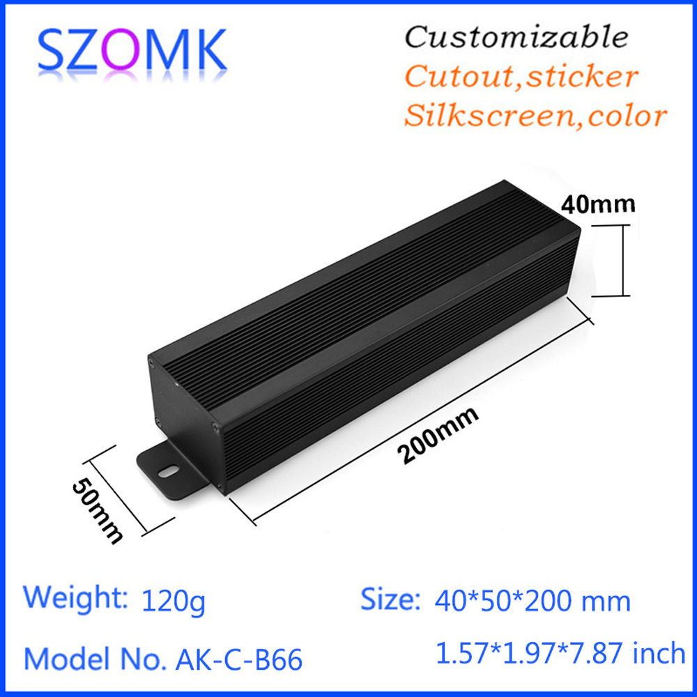 1 ピース 40*50*200 ミリメートルアルミボックスエ - Diy Enclosure For Electronics のレビューと価格