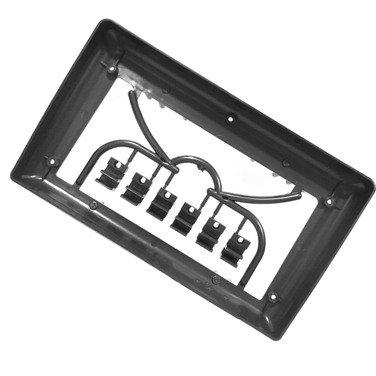 ユニバーサル2DINカーステレオ用ダッシュボード取付フレーム - Diy Electronics Radio のレビューと価格