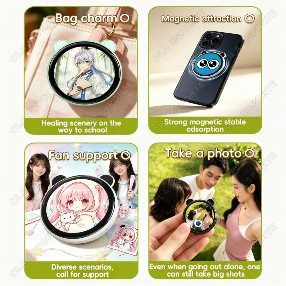 1.85インチスマートダイナミック電子バッジ、デジタルLED - Diy Electronics Videos のレビューと価格