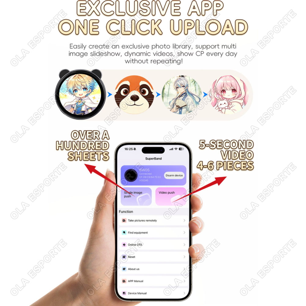 1.85インチスマートダイナミック電子バッジ、デジタルLED - Diy Electronics Videos のレビューと価格