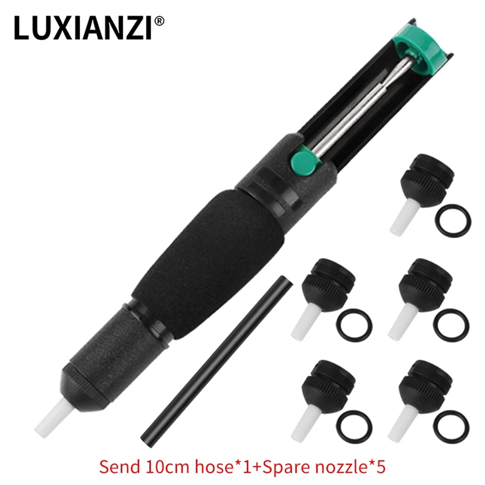Luxianzi-ダブルリングはんだ除去ポンプ,強力なプラス - Desoldering Pump Solder のレビューと価格