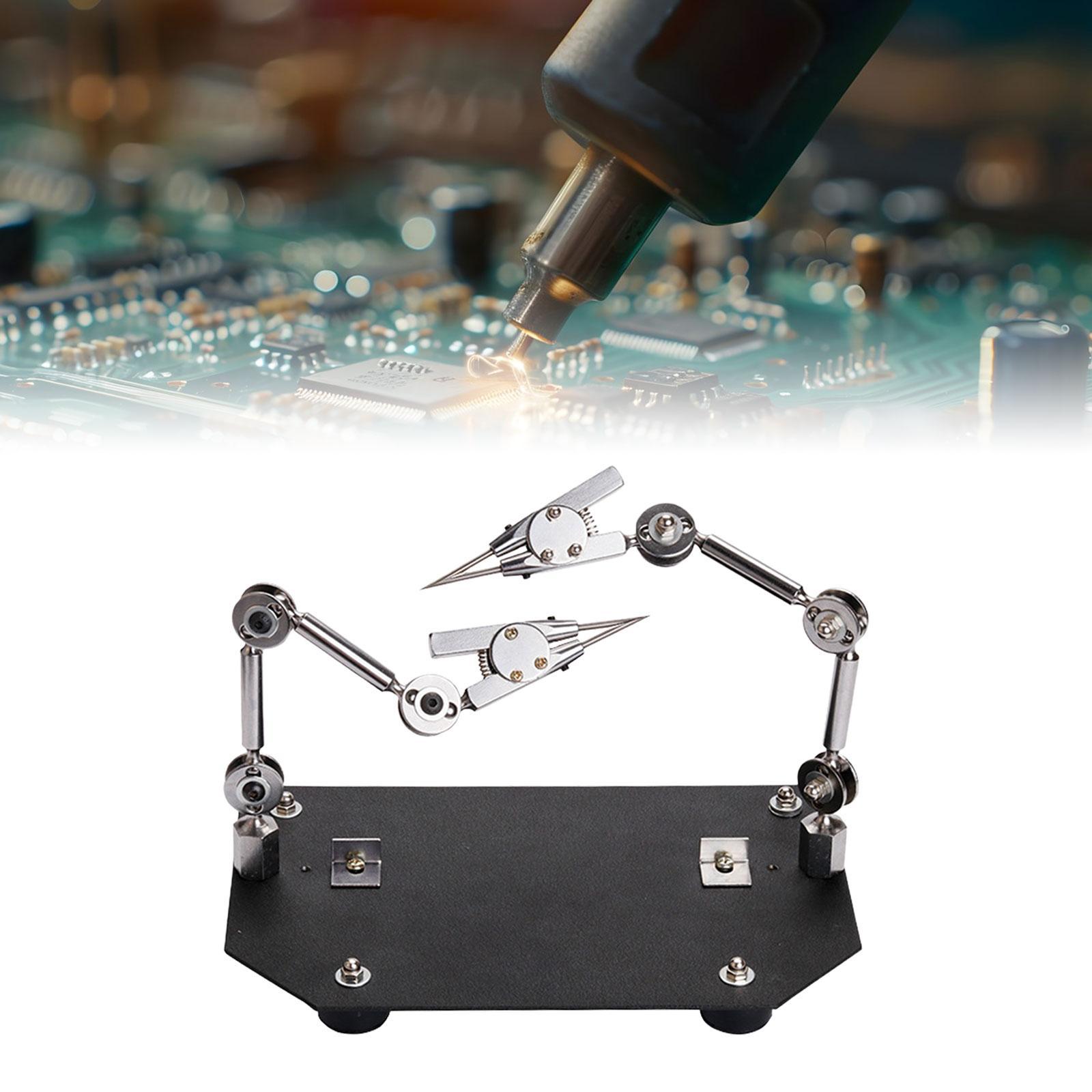 はんだ付けワークステーション、鉄製ベース、頑丈なサードハンド - Diy Soldering Station No Electronics のレビューと価格