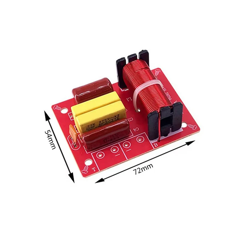 80W 2ウェイクロスオーバーフィルターモジュールHiFiス - Diy Electronics Videos のレビューと価格