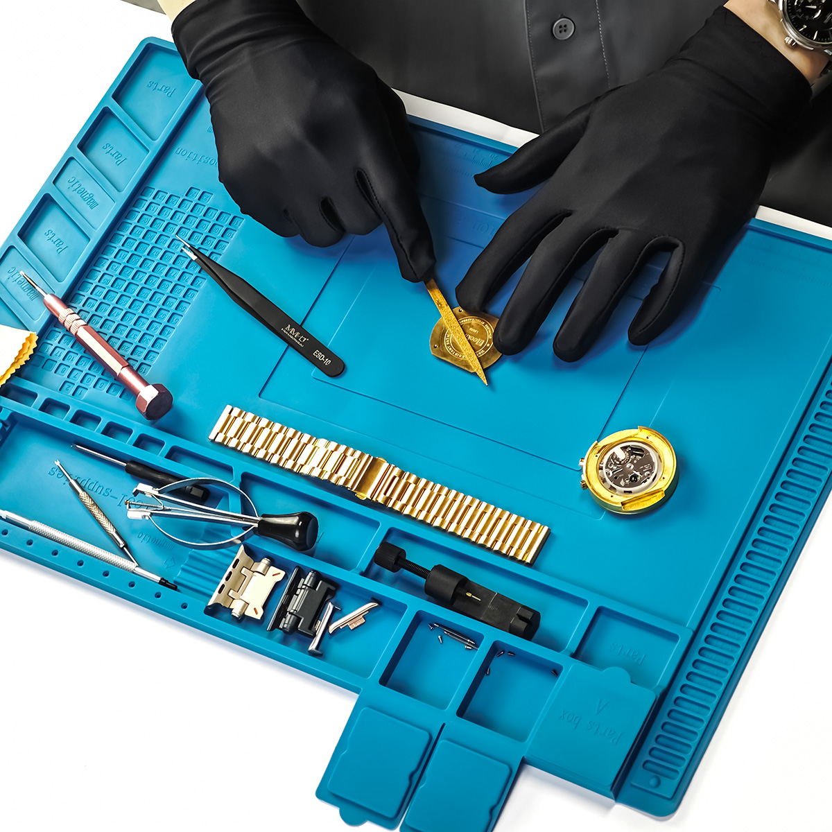 デジタル機器修理用シリコン作業台、携帯電話修理用断熱パッド、 - Diy Electronics Workbench のレビューと価格